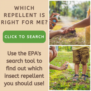 graphic linking to insect repellent search tool