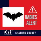 Rabies alert, Chatham County